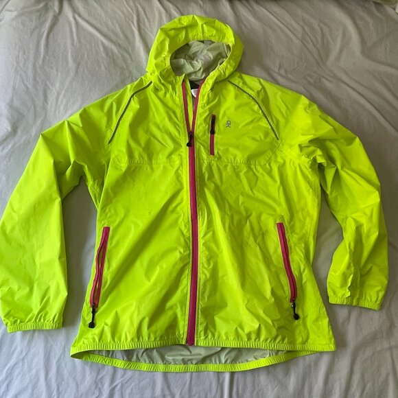 Women's High-Viz Little Donkey Andy Waterproof Jacket Size XL - Picture 1 of 6